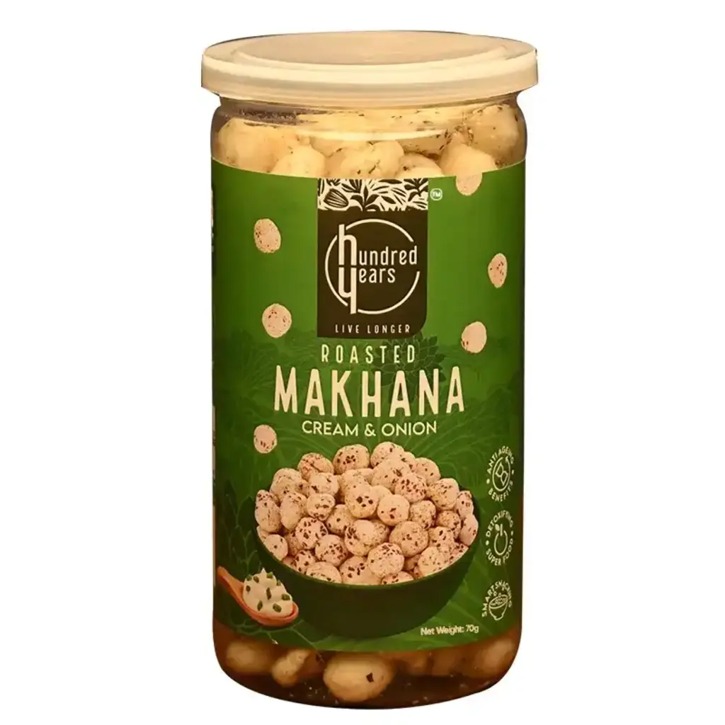 Roasted Makhana Cream & Onion