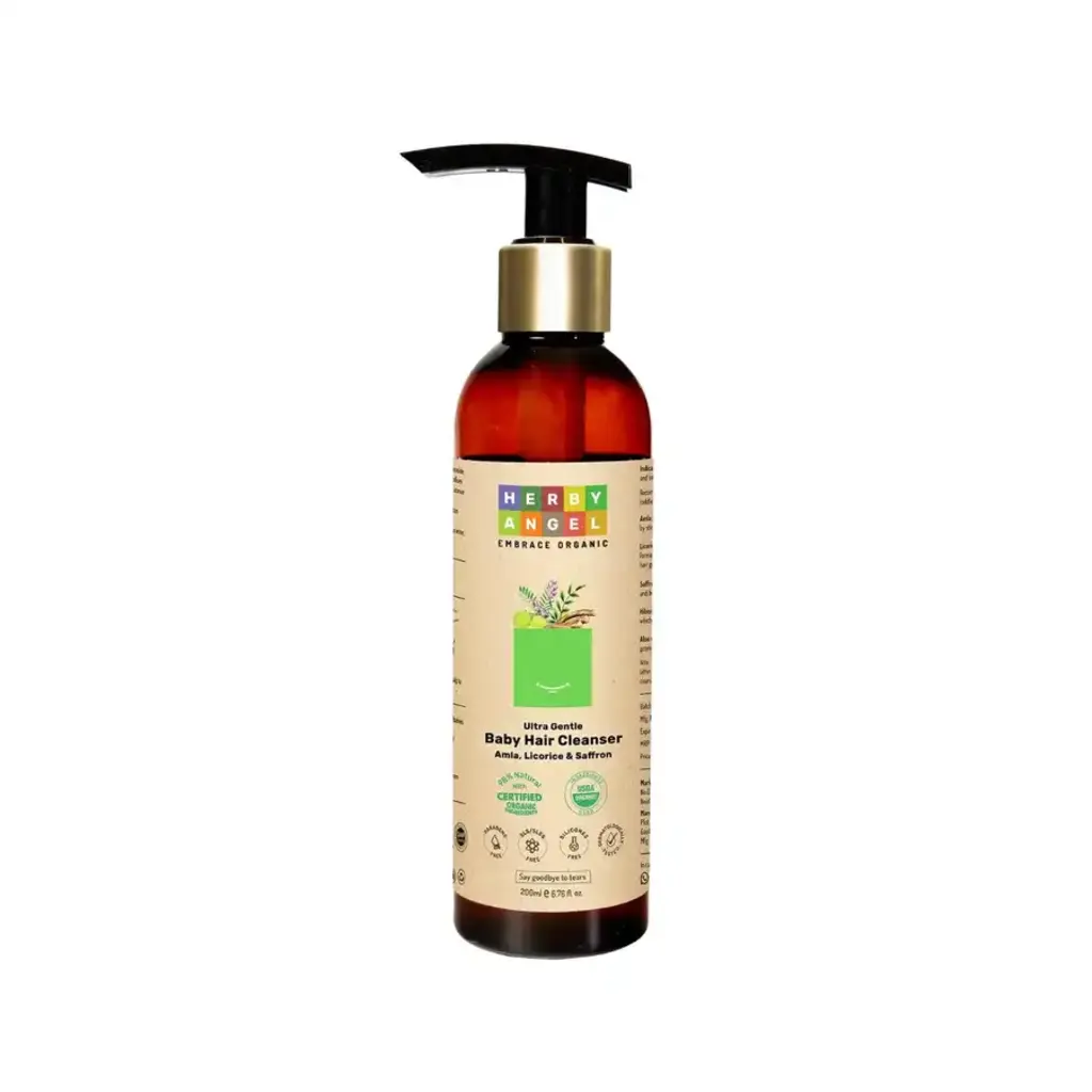 Baby Hair Cleanser with Licorice Amla & Saffron