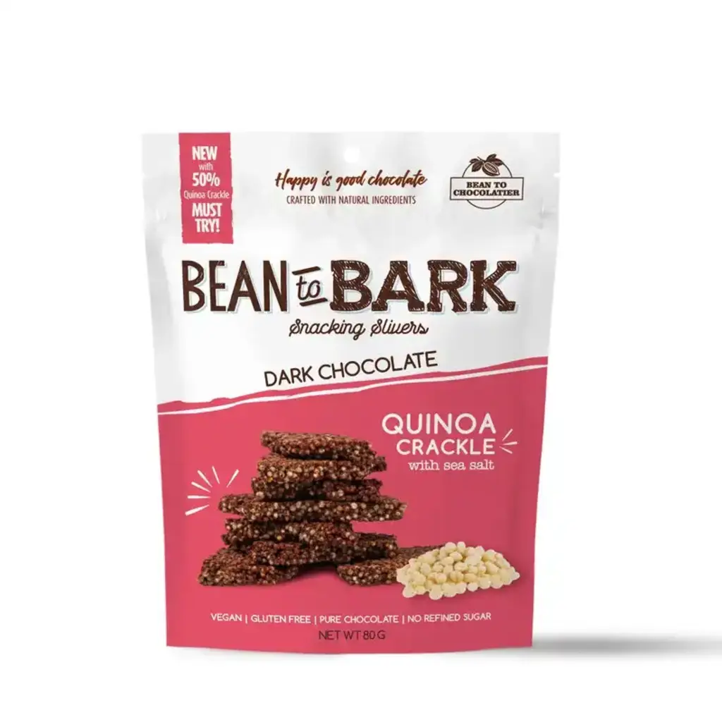  Bean to Bark Dark Chocolate Quinoa Crackle