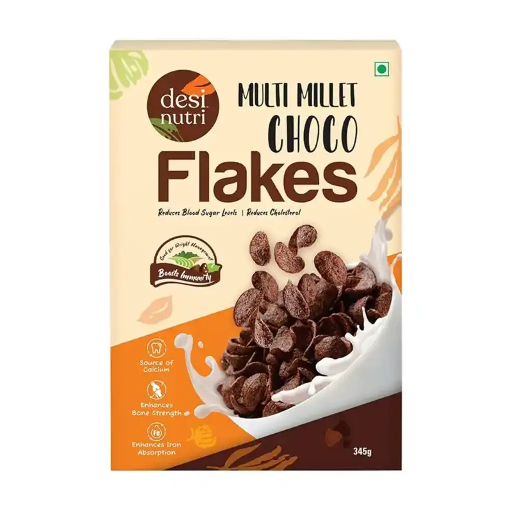 Multi Millet Choco Flakes