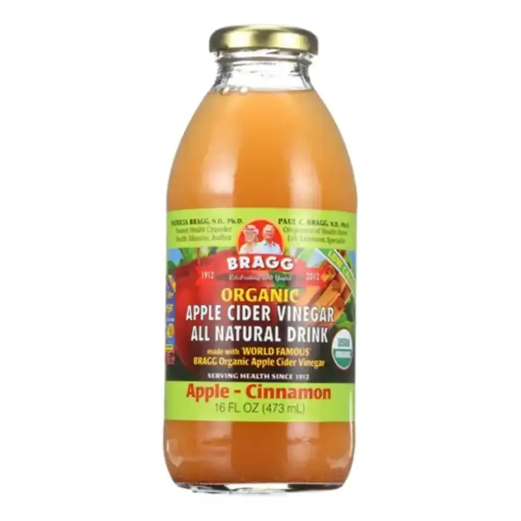 Organic Apple Cider Vinegar Drink Apple Cinnamon