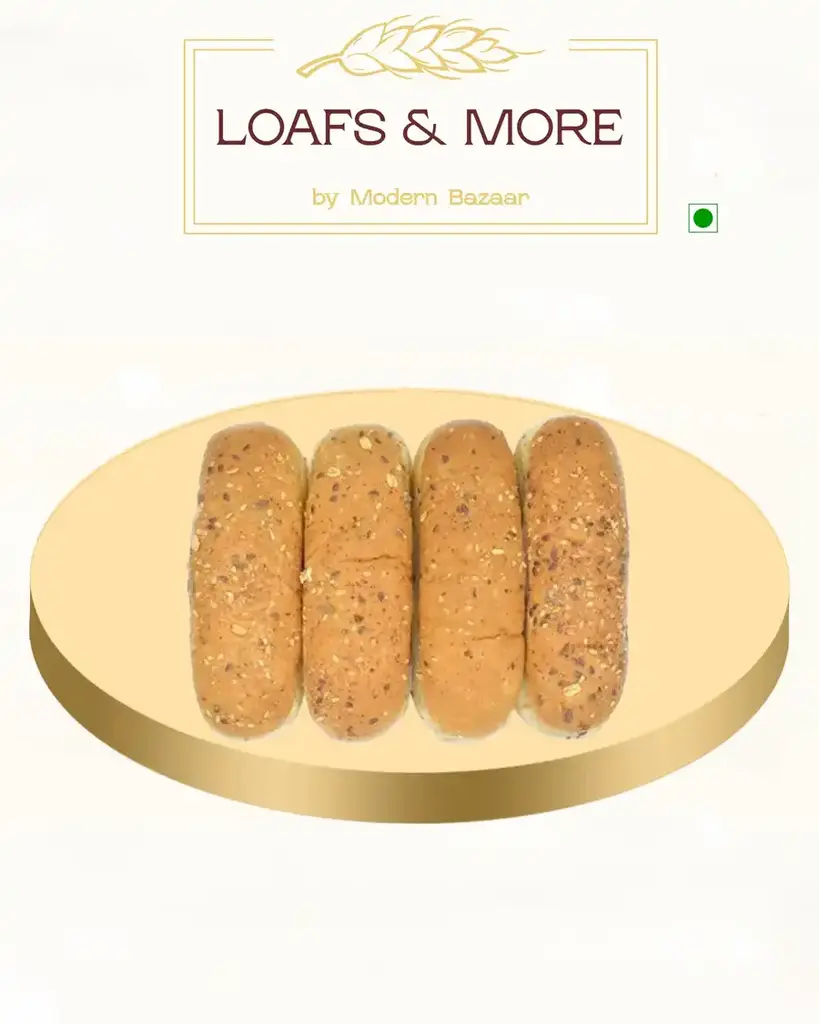 Multigrain Hot Dog Roll 4pc Pack