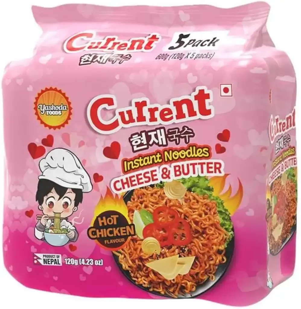 Yashoda Current Noodles Cheese & Butter Instant Soup Noodles