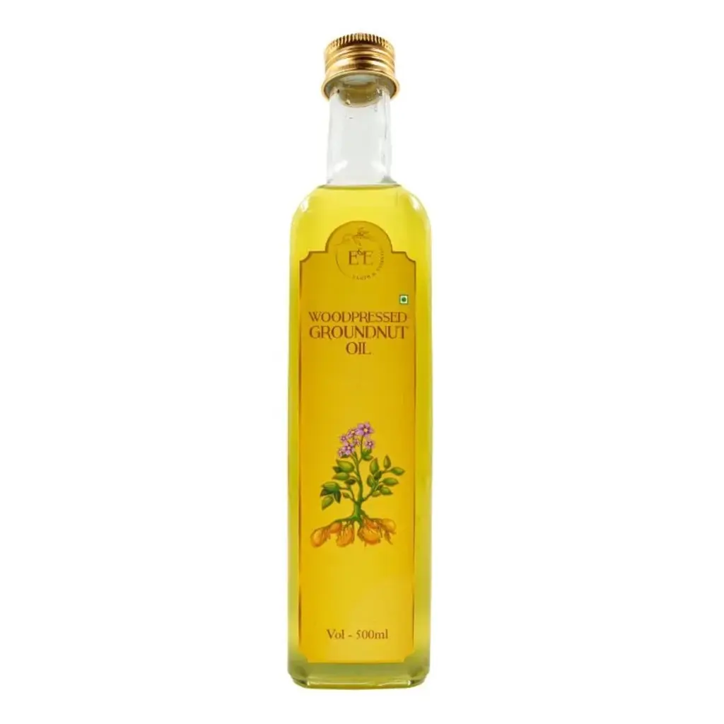 Woodpressed Groundnut Oil