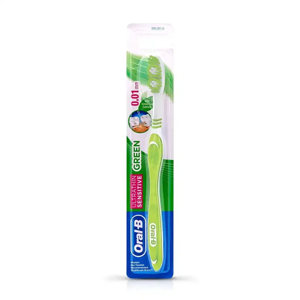 Extra Soft Ultrathin Sensitive Green Toothbrush