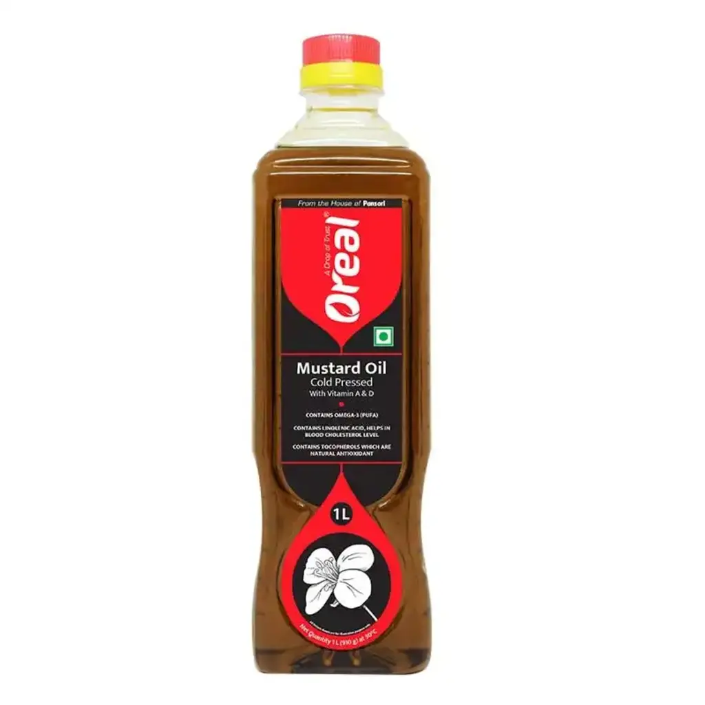 Cold Pressed Mustard Oil