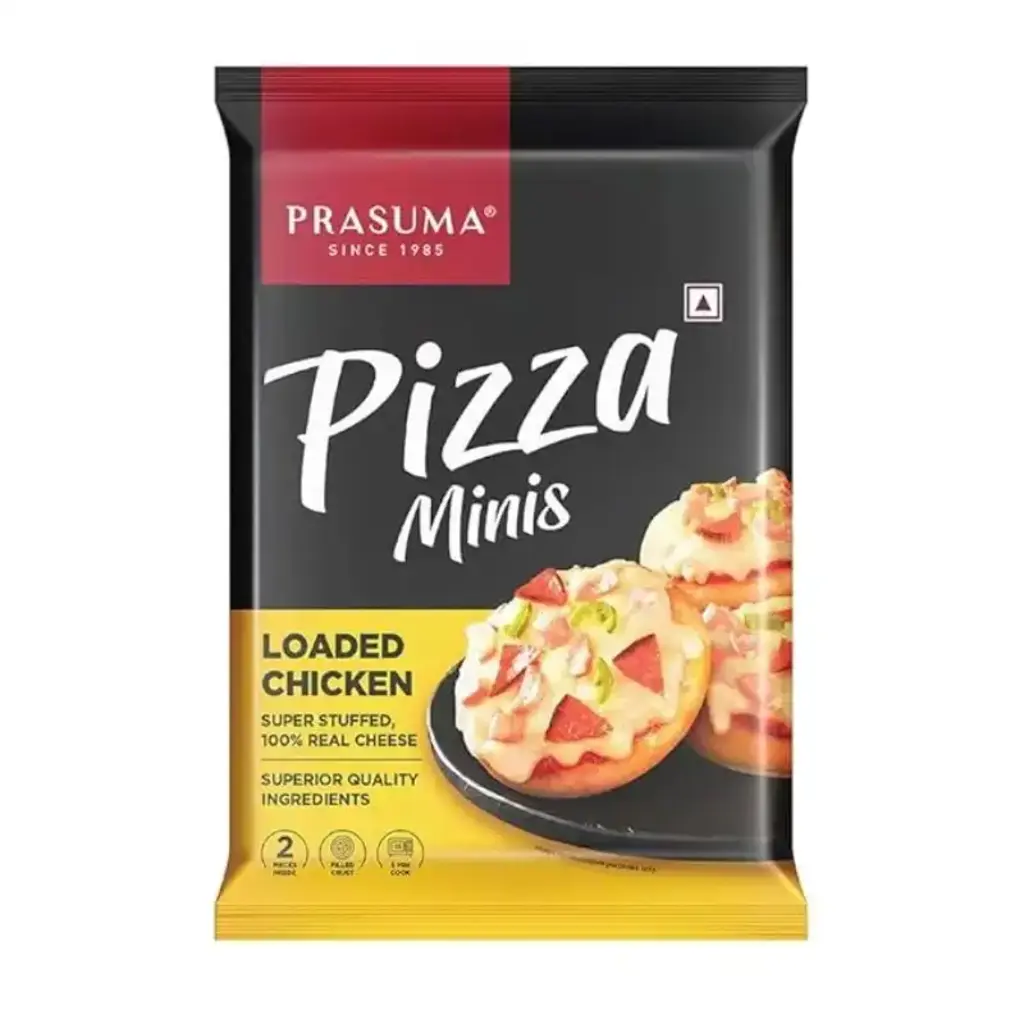 Loaded Chicken Pizza Minis