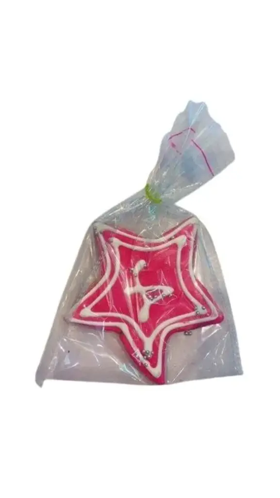 X Mas Star cookies