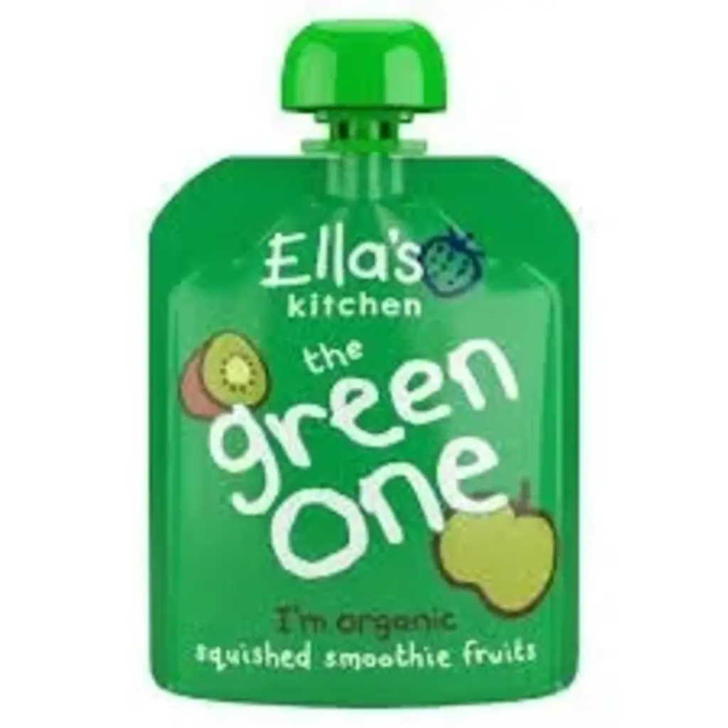 The Green One Squished Smoothie Fruits