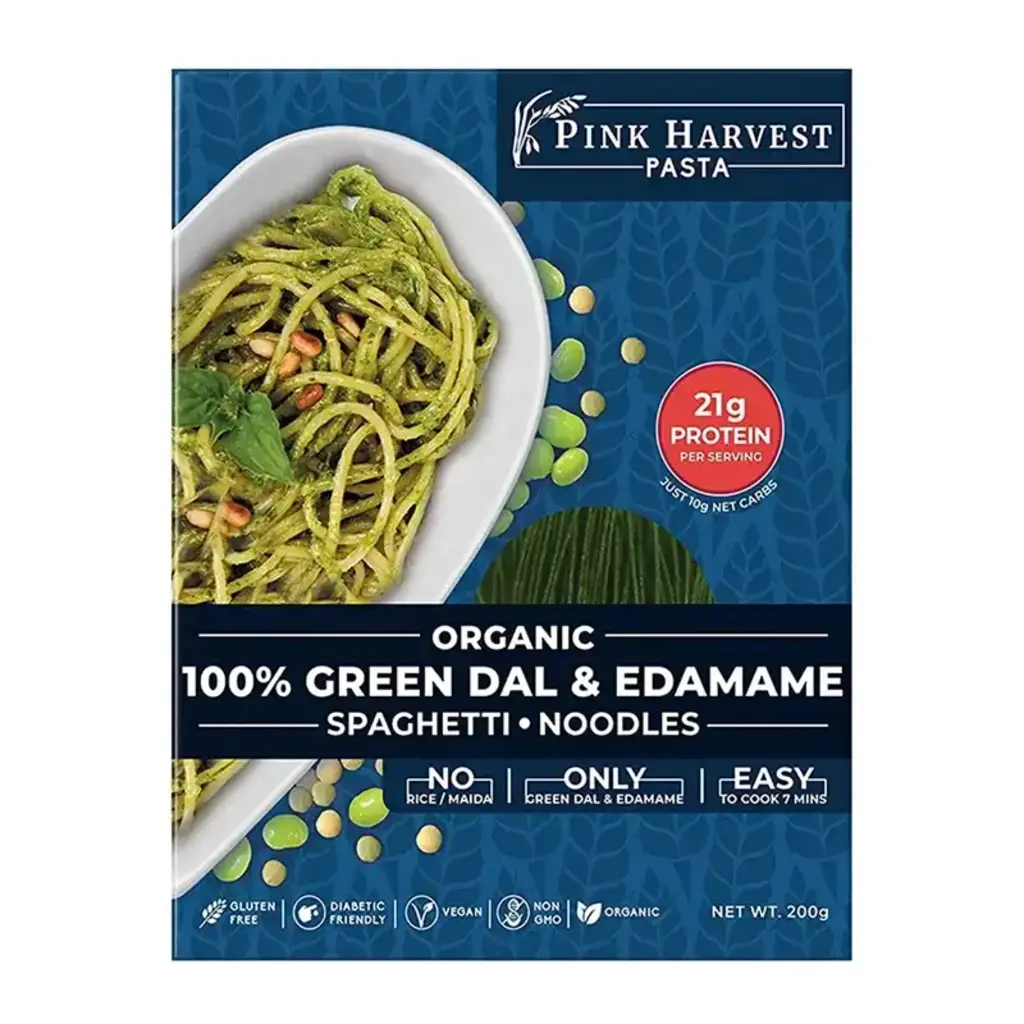  Organic 100 Percent Green Dal & Edamame Spaghetti