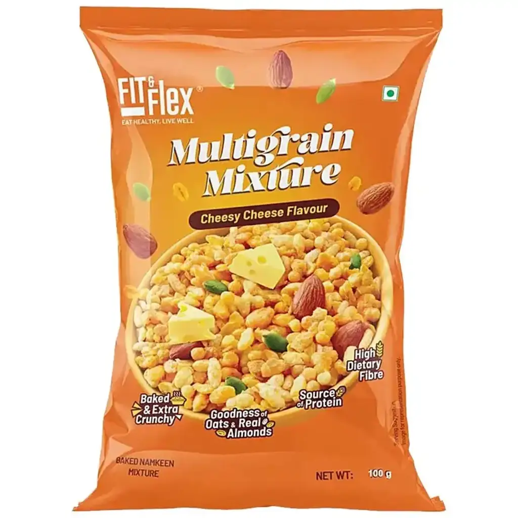 Cheesy Cheese Multigrain Mixture Baked Namkeen