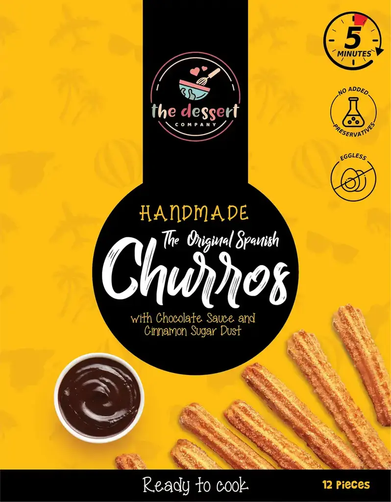 TDC The Original Spanish Churros With Chocolate Sauce 12