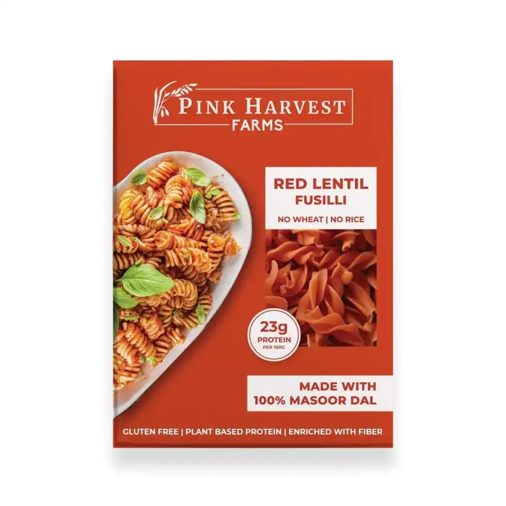 Red Lentil Fusilli Pasta
