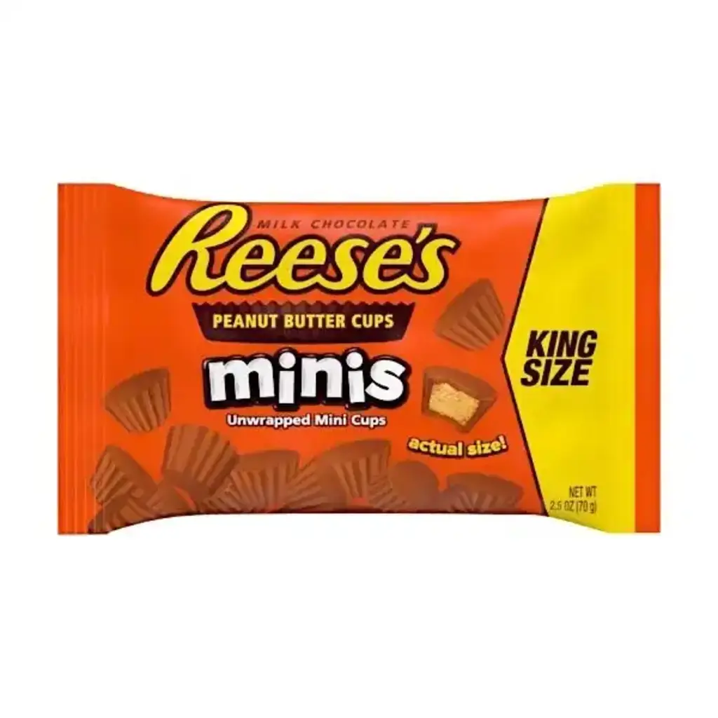 Milk Chocolate Minis- Unwrapped Mini Peanut Butter