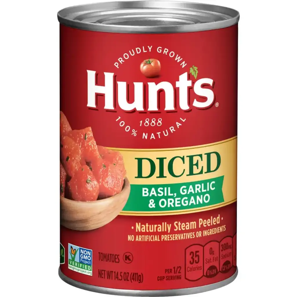 Tomatoes Diced Basil Garlic & Oregano