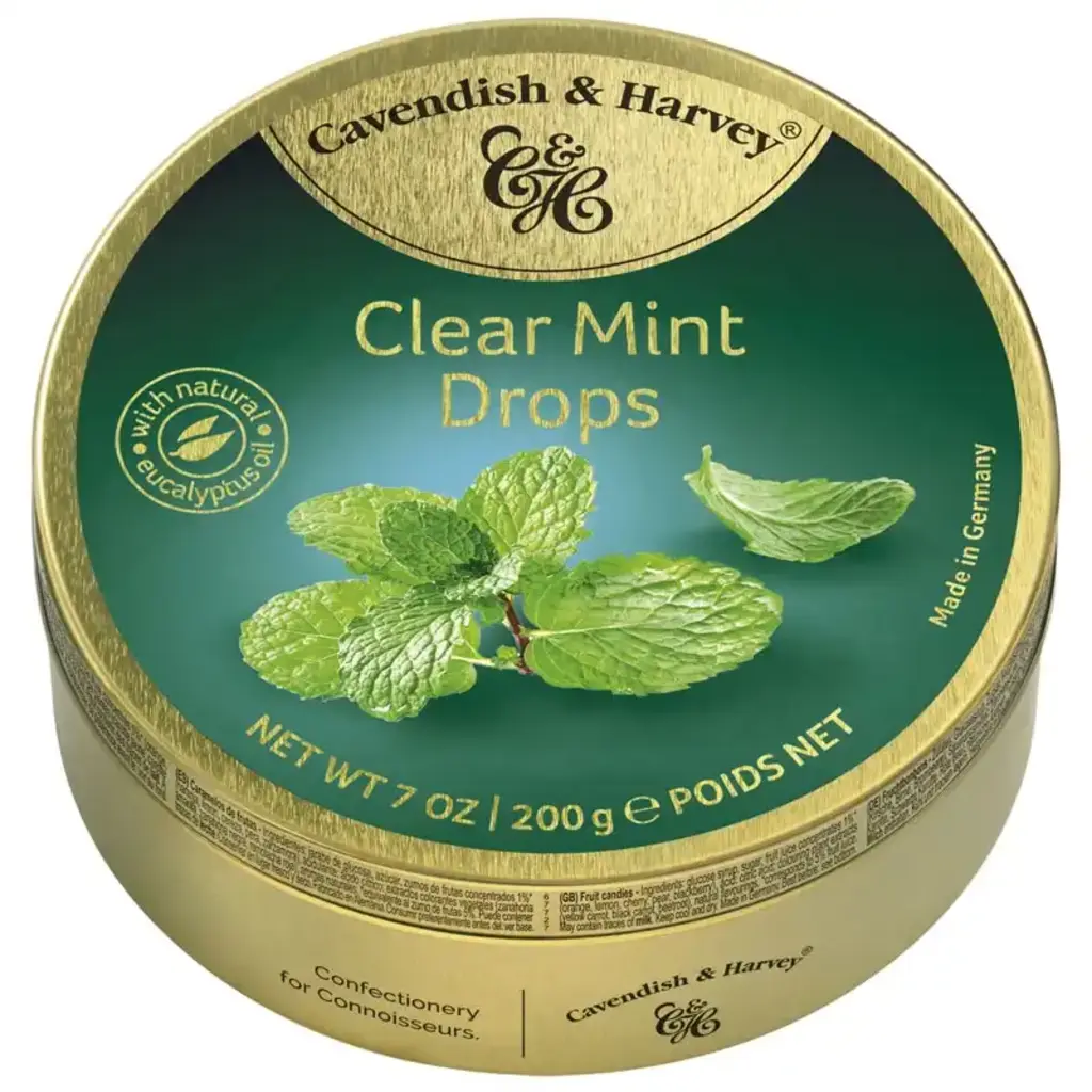 Clear Mint Drop Tin