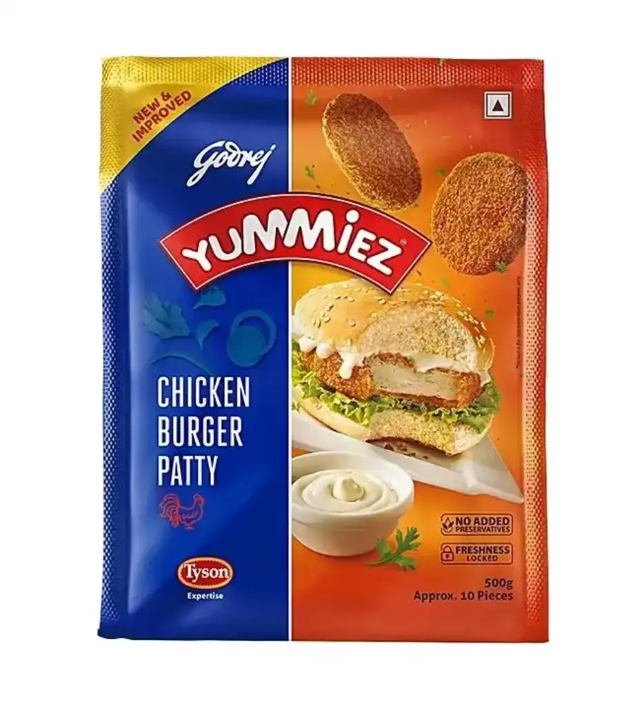Chicken Burger Patty 500g