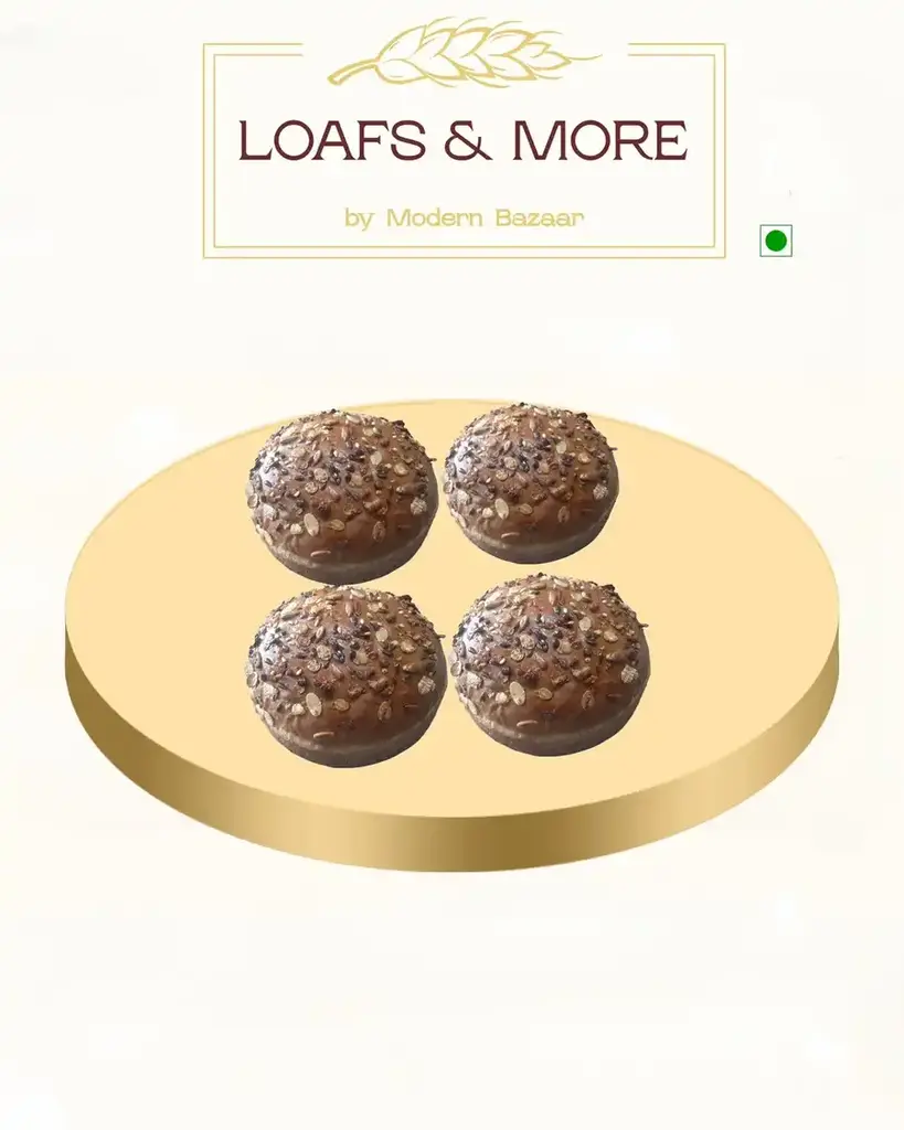 Multigrain Burger Bun 4pc Pack
