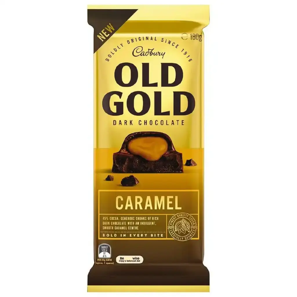 Old Gold Caramel Dark Chocolate