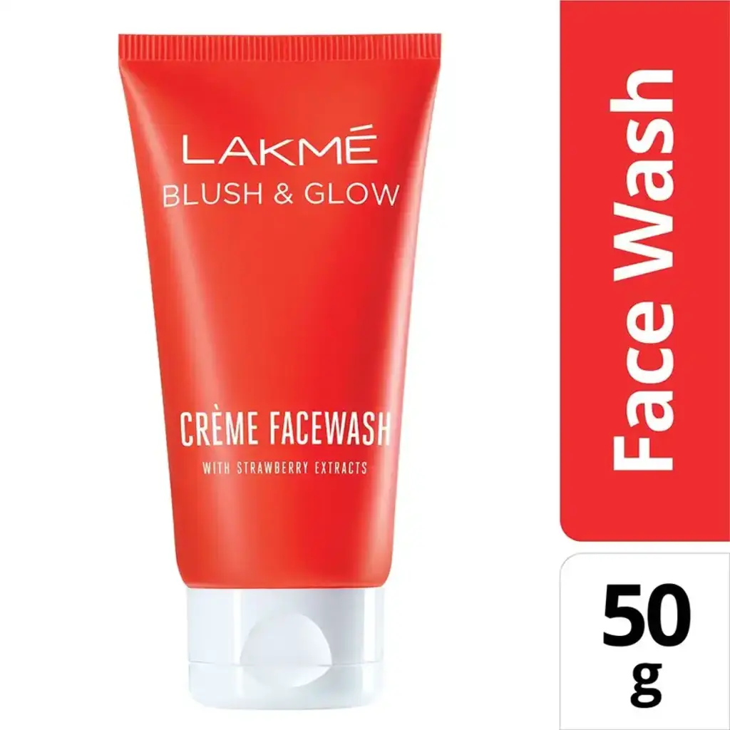 Strawberry Extracts Blush & Glow Creme Face Wash