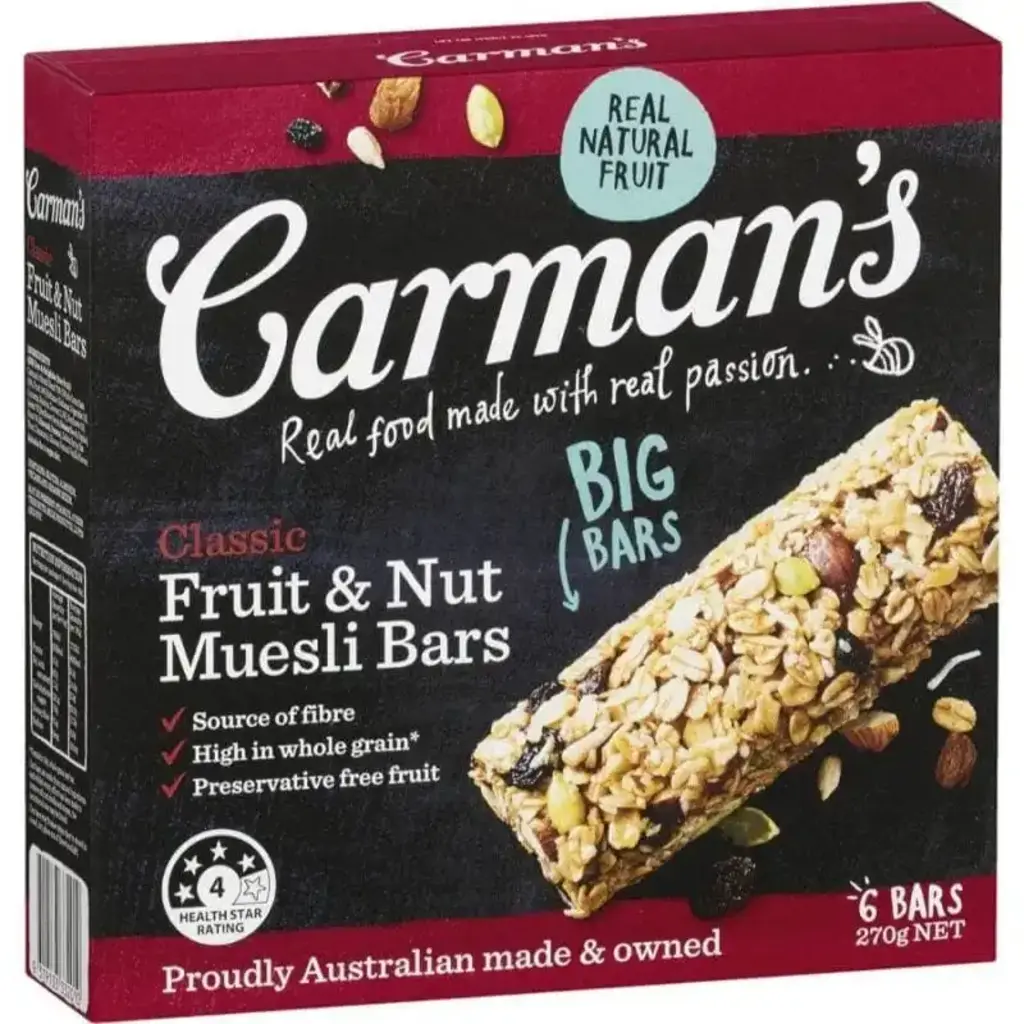 Classic Fruit & Nut Muesli Bars