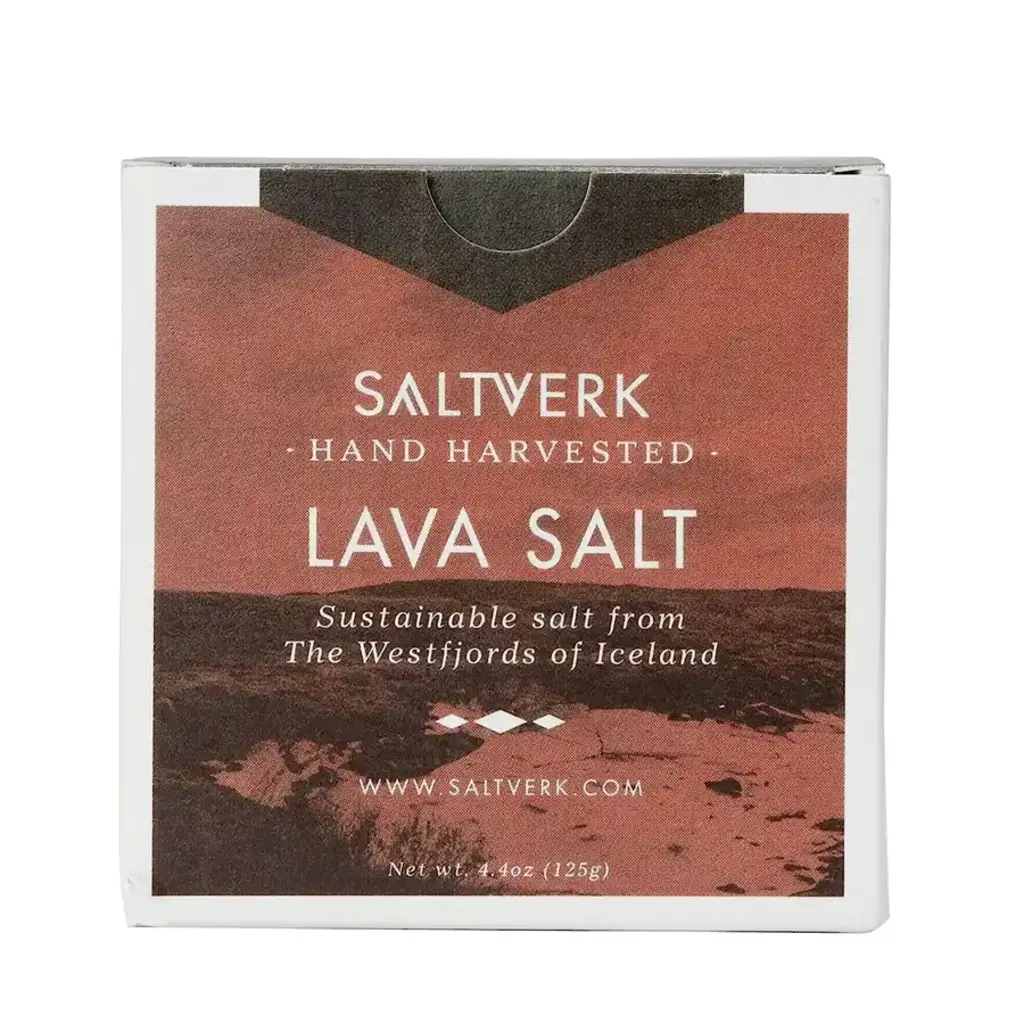 Saltverk Hand Harvested Lava Salt