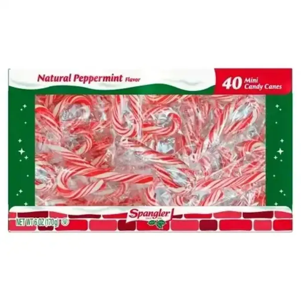Candy Canes Mini Natural Peppermint