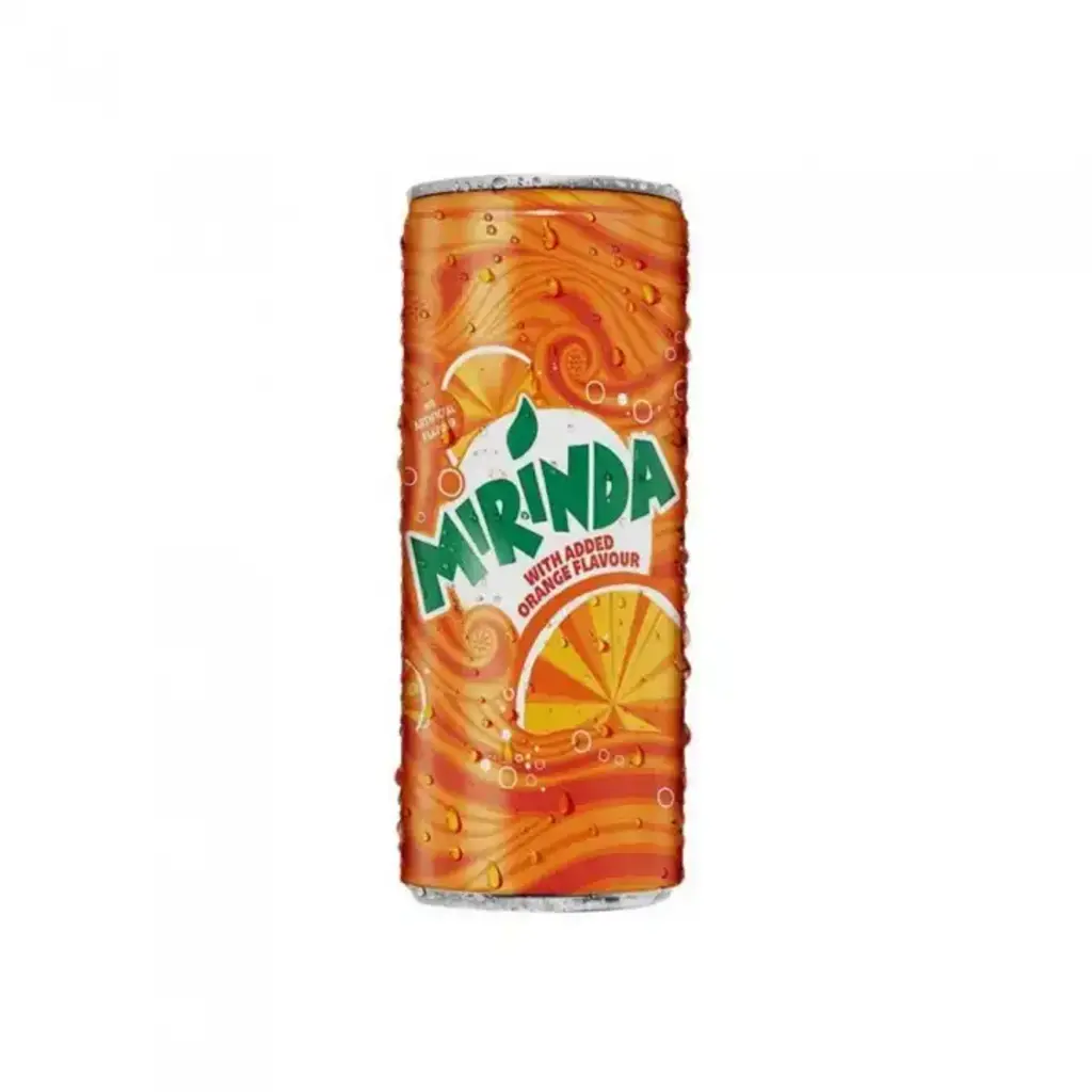 Orange Flavour Can