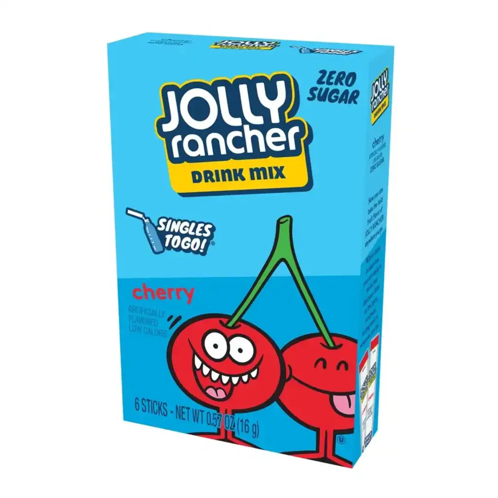 Singles To Go Cherry Drink Mix Sugar