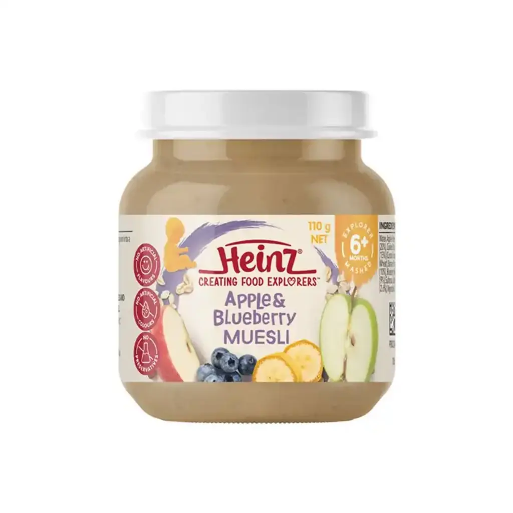Apple & Blueberry Muesli 110g From 6