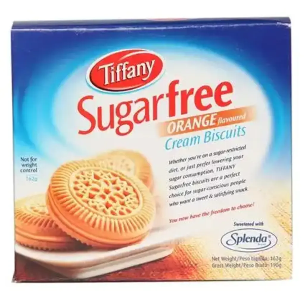 Sugar Free Orange Cream Biscuits