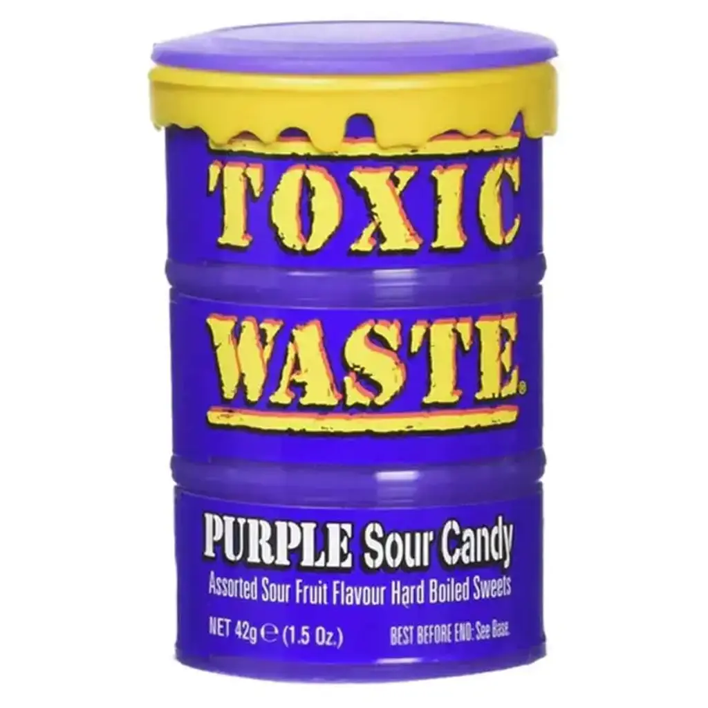 Toxic Waste Purple Sour Candy