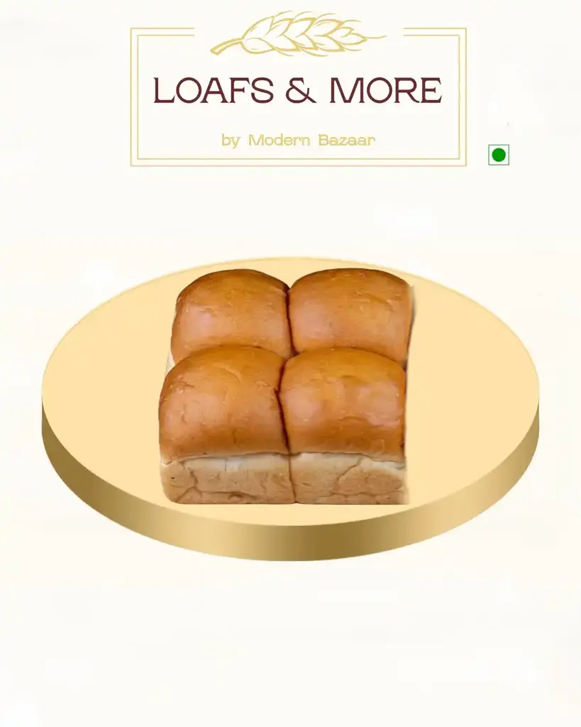 Pav Bun Whole Wheat 4pc Pack