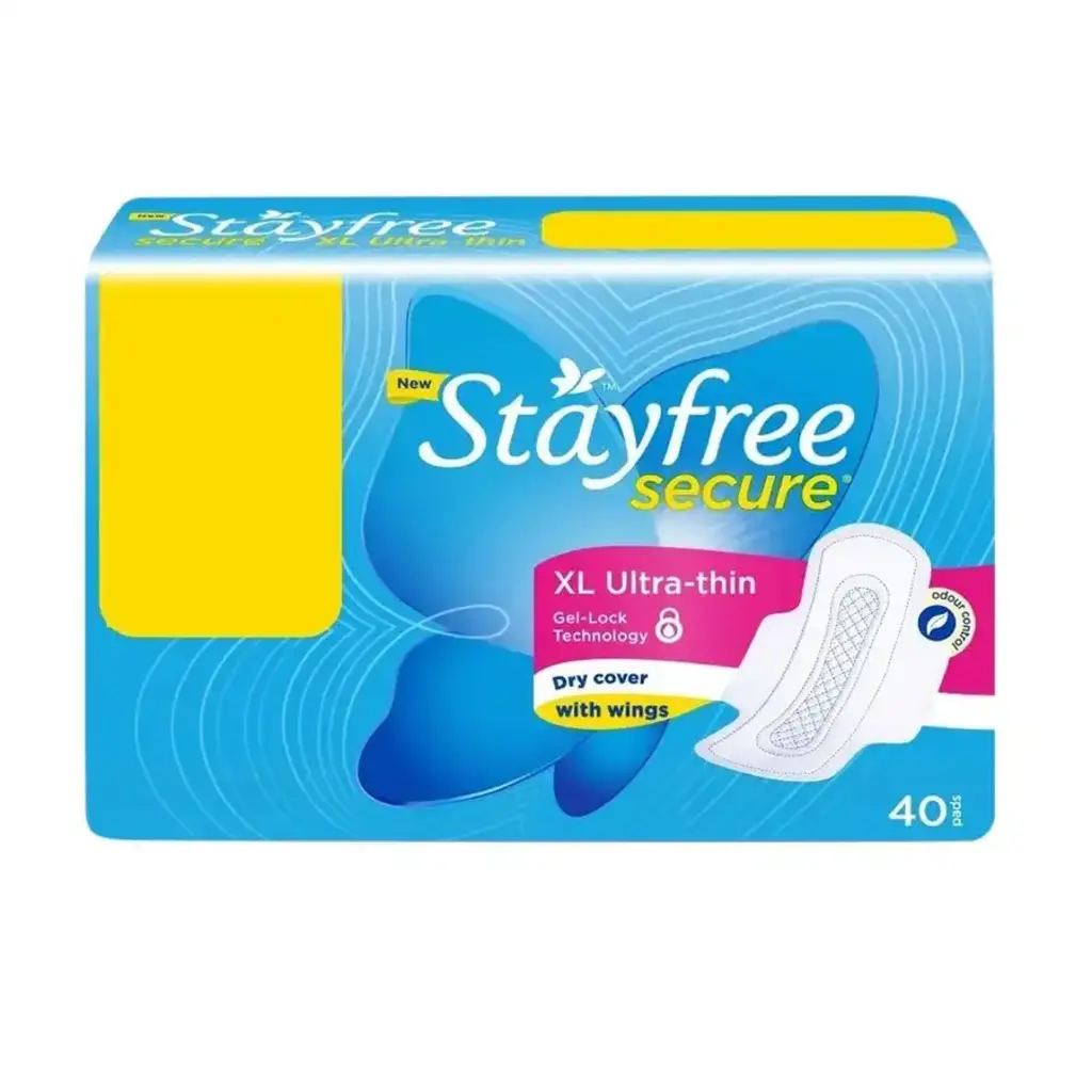 Secure Ultra XL Thin Wings Sanitary Pads 40pc