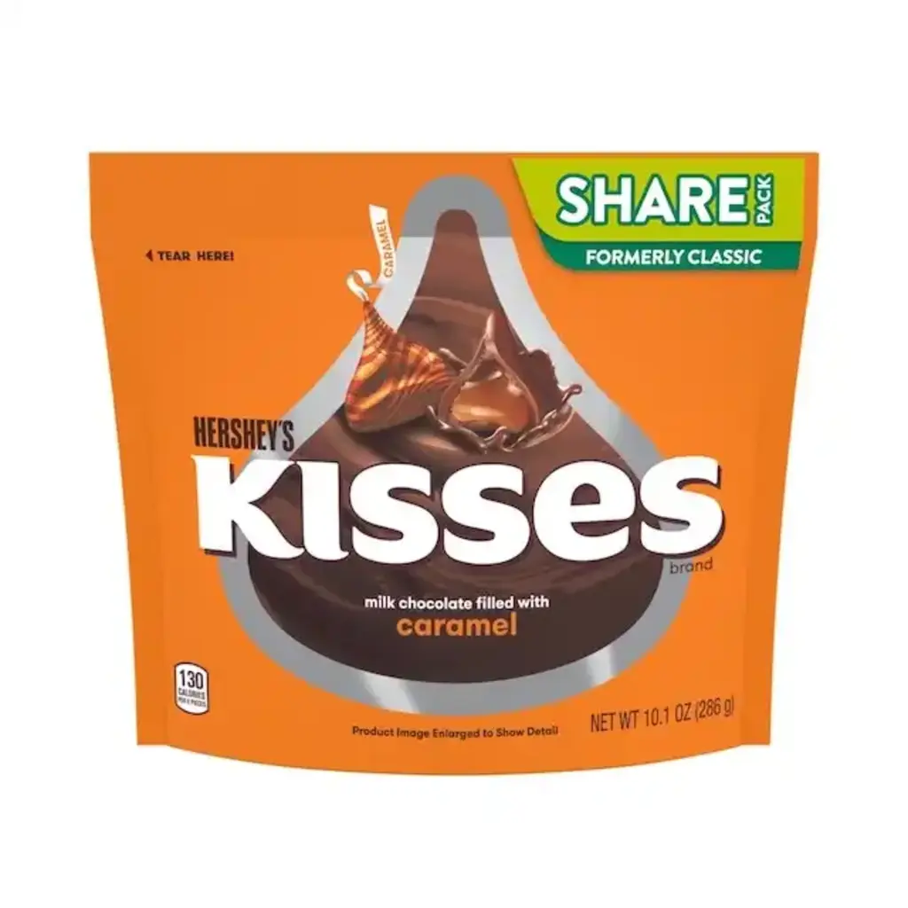 Kisses Milk Chocolate Filled With Caramel
