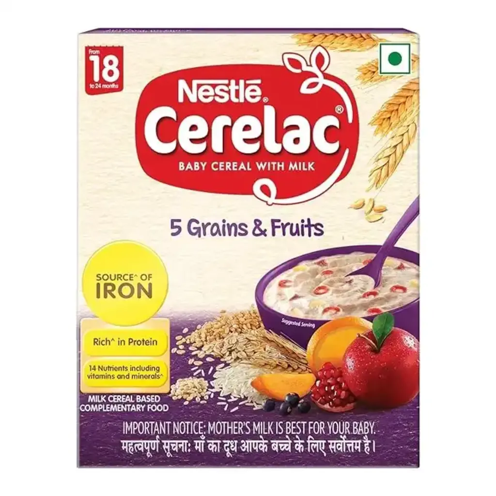 Cerelac 5 Grains & Fruits