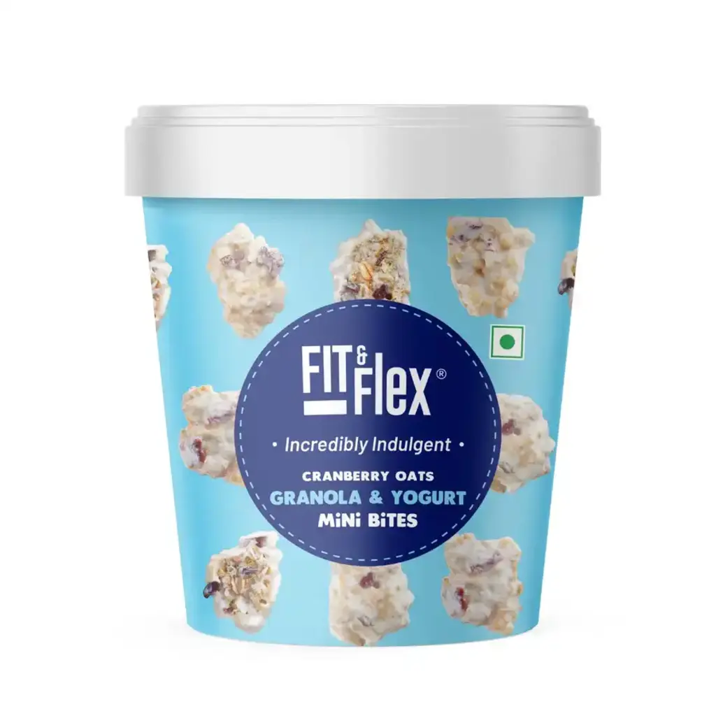 Cranberry Oats Granola & Yogurt Mini Bites