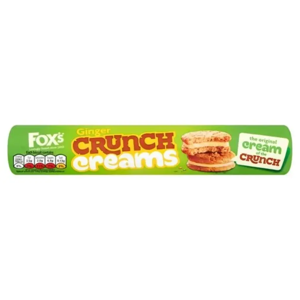 Ginger Crunch Creams Biscuits