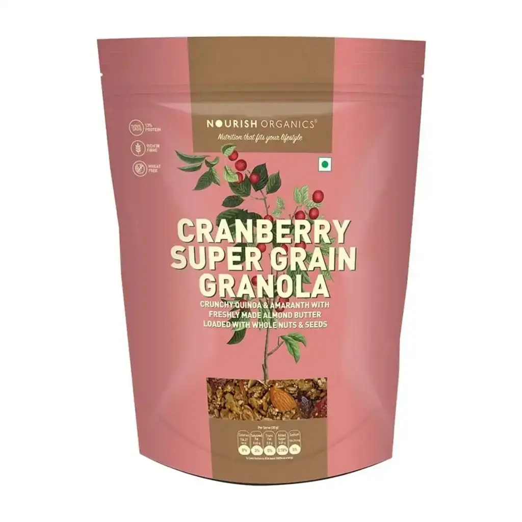 Cranberry Super Grain Granola