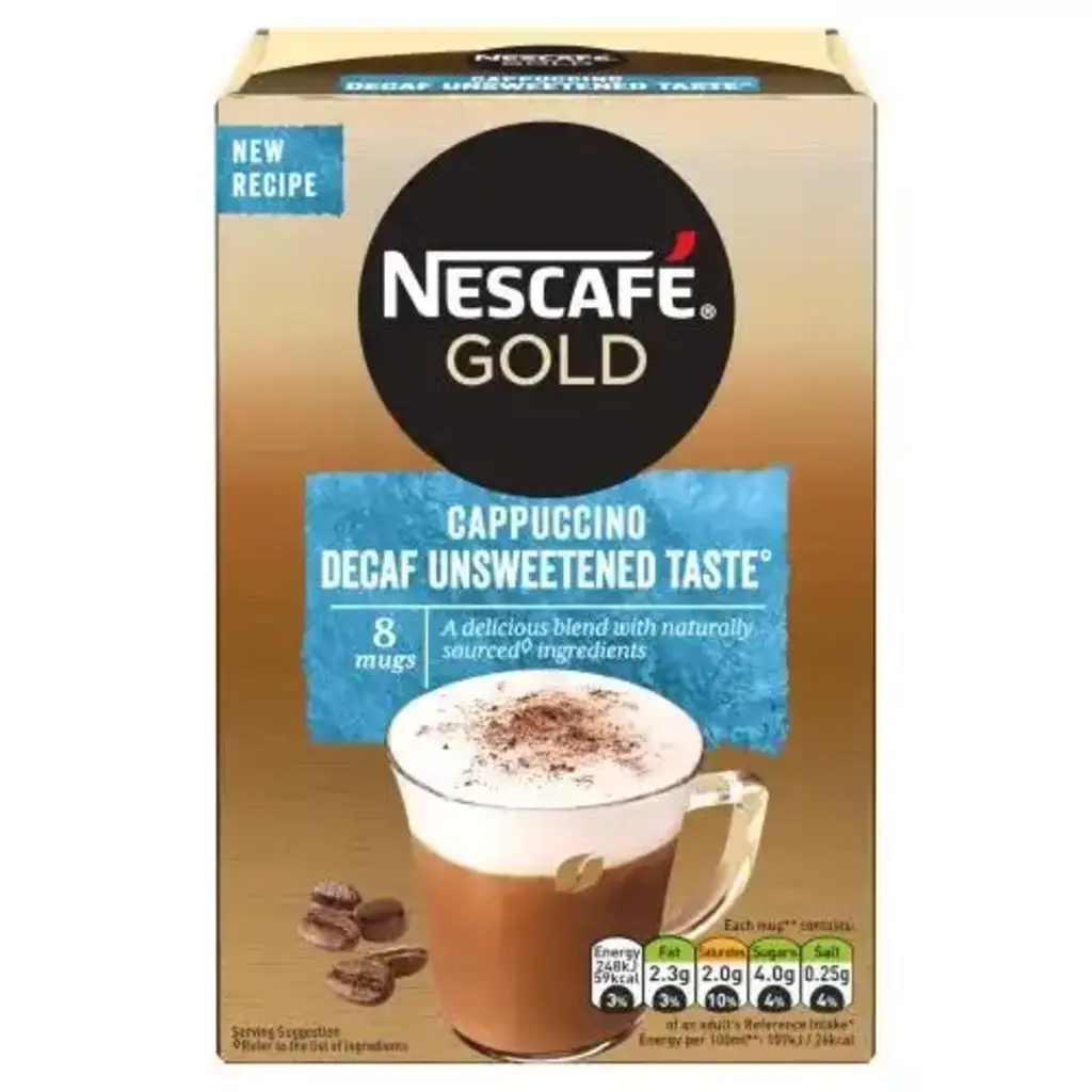 Gold Decaf Unsweetened Taste