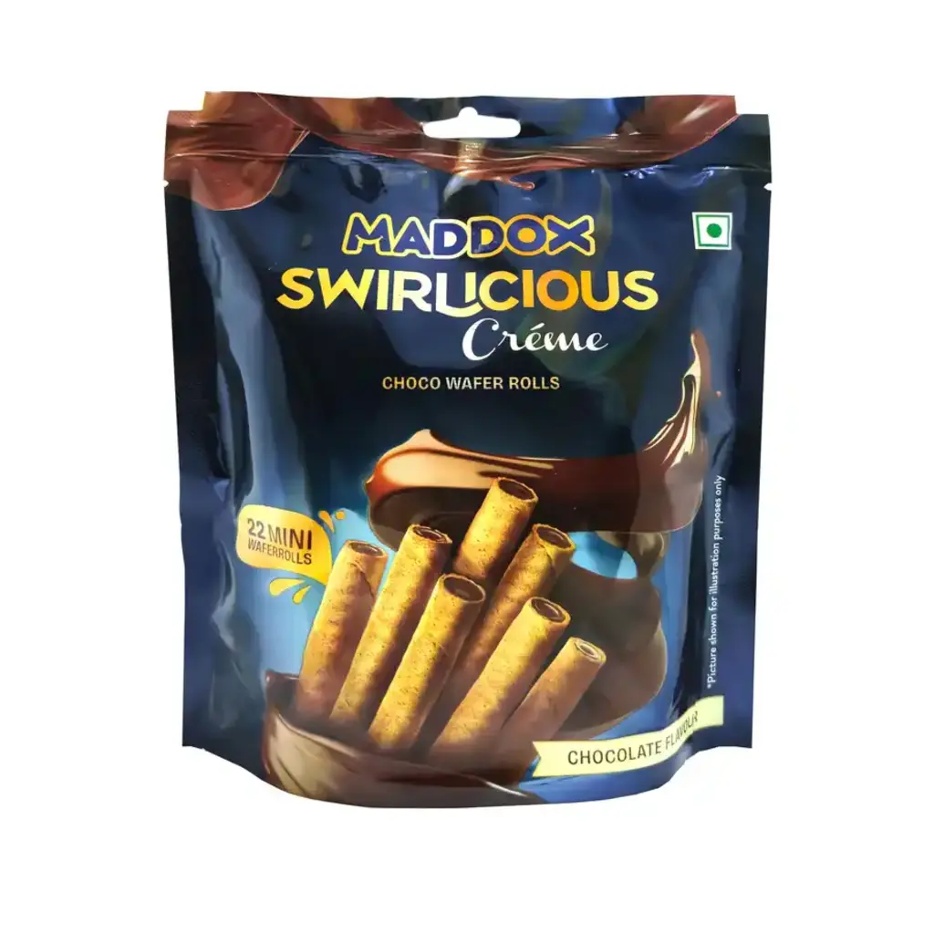Swirlicious Chocolate Wafer Rolls