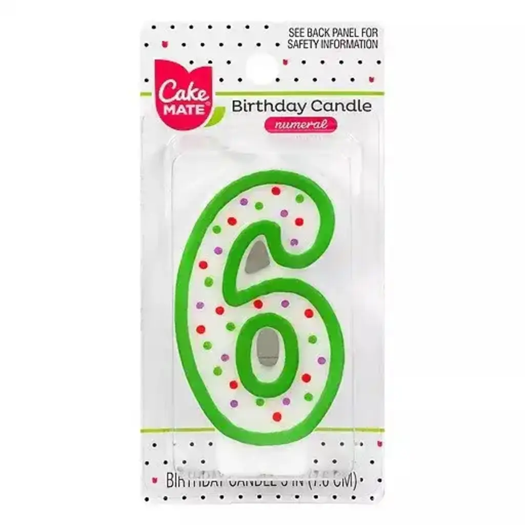 Birthday Candle 6