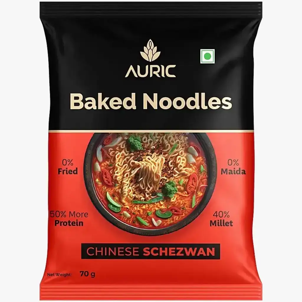 Baked Noodles Chinese Schezwuan