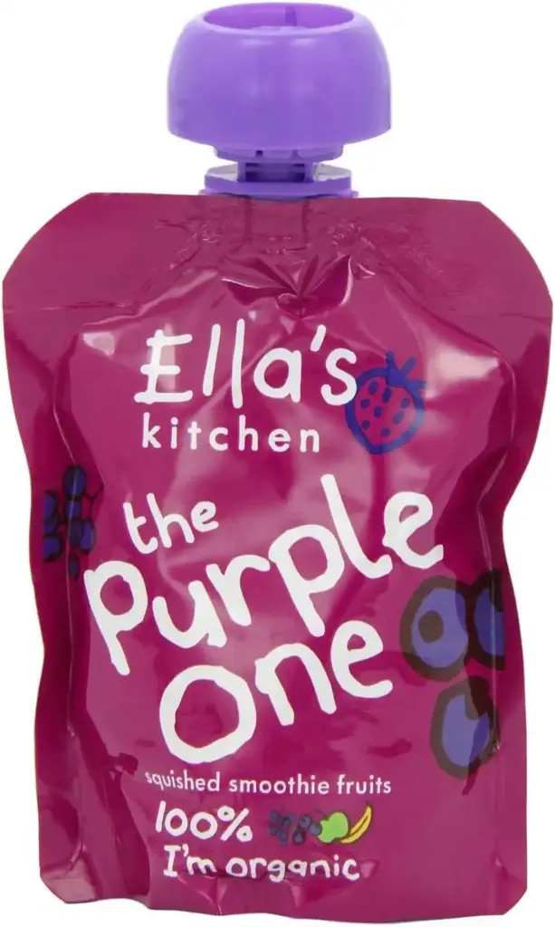 The Purple One Squished Smoothie Fruits