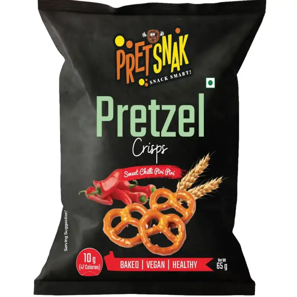 Pretzel Crisps Sweet Chilli Piri Piri