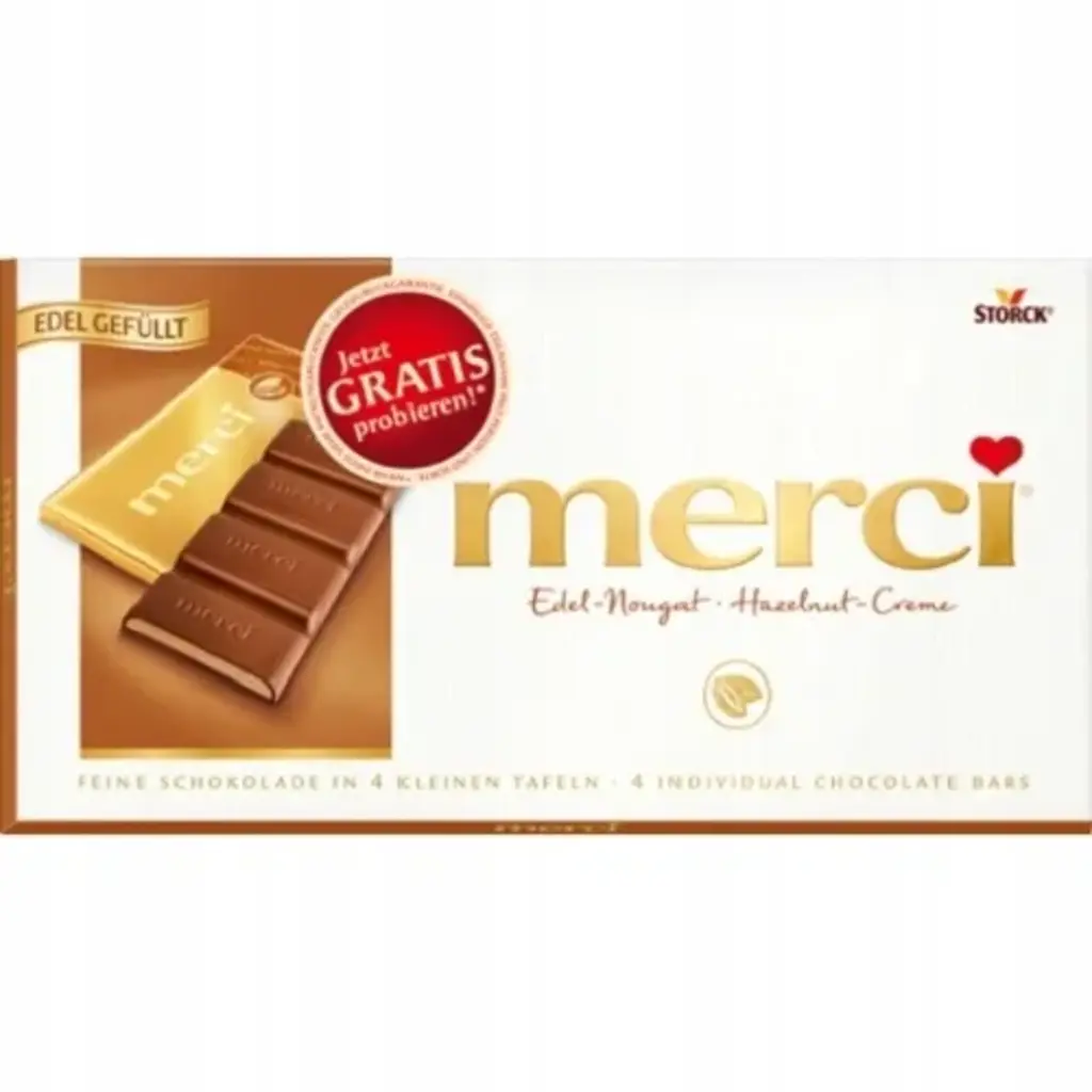 Merci Edel Nougat Hazelnut Creme