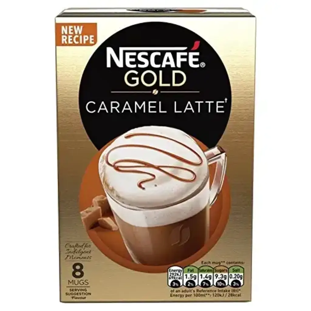 Gold Caramel Latte 8