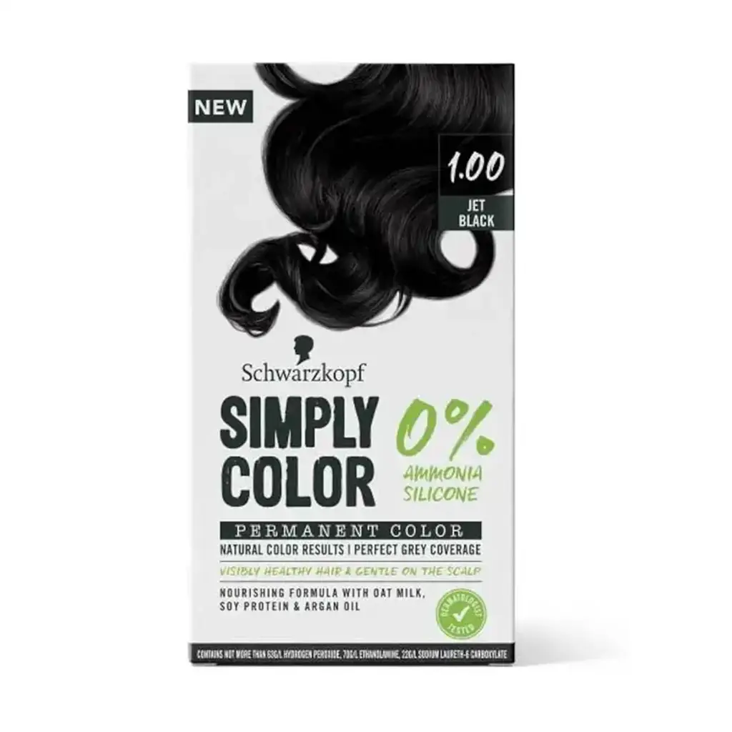Simply Color Permanent Hair Colour Jet