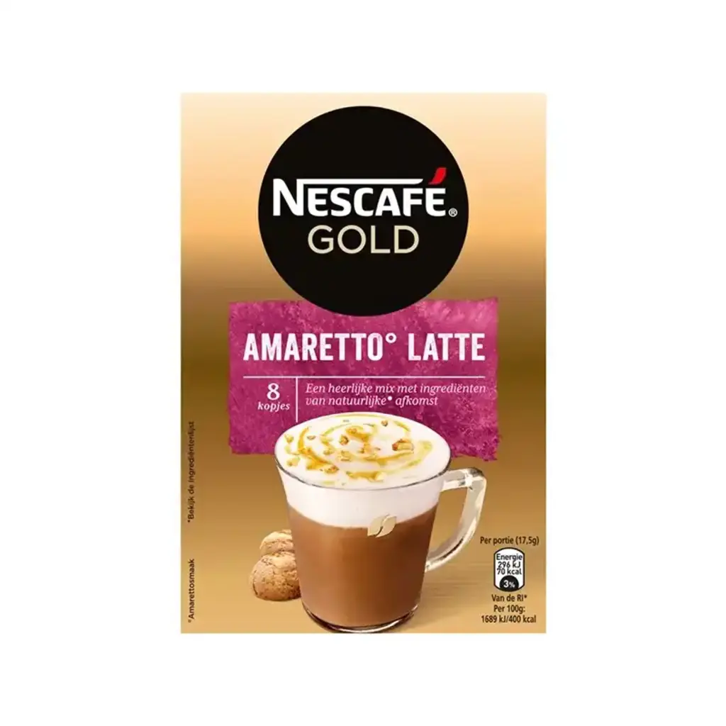 Gold Amaretto Latte