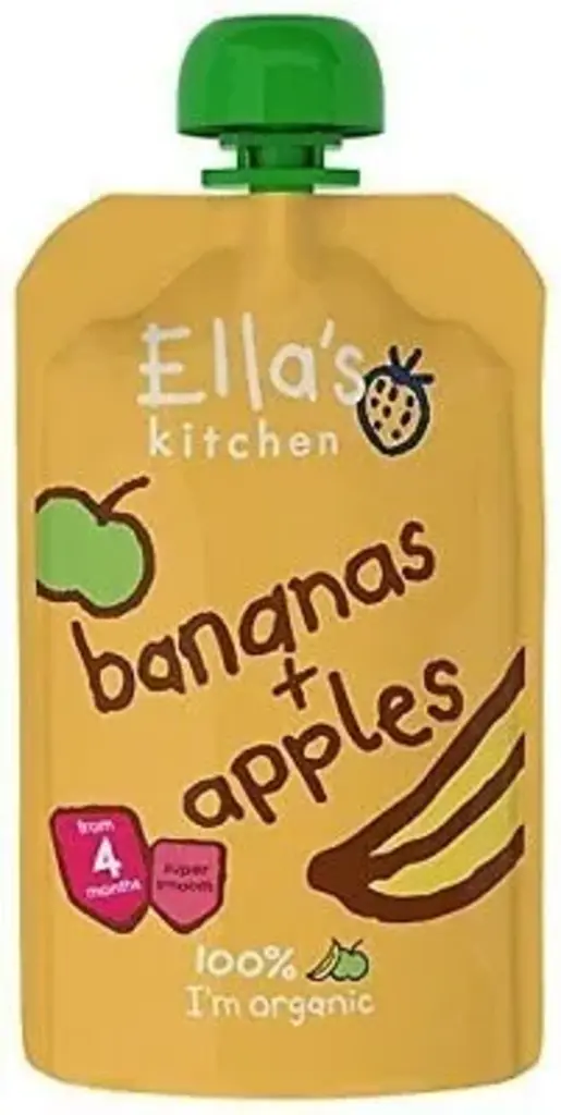 Organic Bananas and Apples Baby